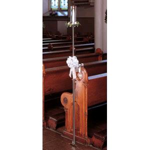 Rental store for CANDELABRA, AISLE SINGLE NICKEL in Mycity ZZ