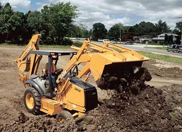 Rental store for BACKHOE, CASE 580 4X4 EXTEND-A-HOE 18 in Mycity ZZ