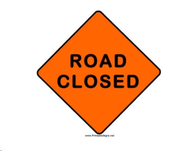 Rental store for SIGN, ROAD CLOSED in Mycity ZZ