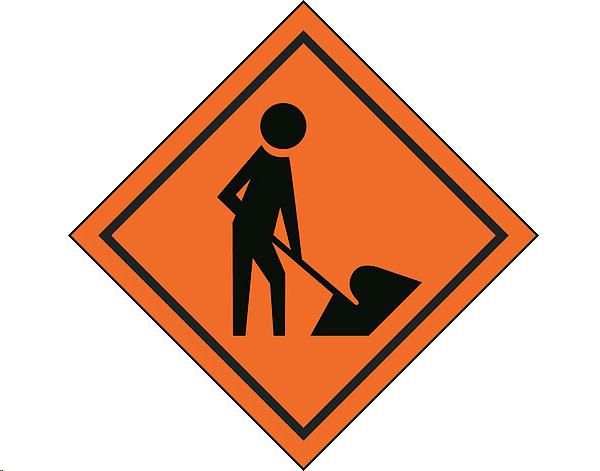 Rental store for SIGN, WORKERS AHEAD SYMBOL in Mycity ZZ