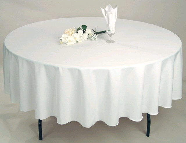 Rental store for LINEN, WHITE ROUND 90 in Mycity ZZ